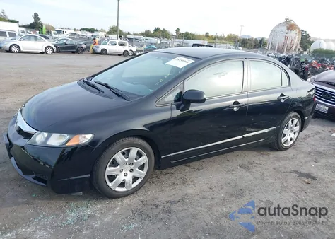 2010 Honda Civic Lx из США, поврежденный, VIN 19XFA1F52AE062248